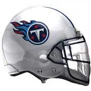Tennessee Titans Football 24" Helmet Foil Super Shape Balloon, Silver Blue Red