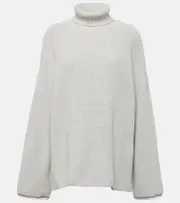 [Brunello Cucinelli] Brunello Cucinelli Cotton turtleneck sweater AU 14 grey