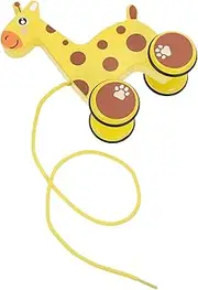 JOINPAYA 1pc Abs Material Toddlers Pull Toy Baby Animal Pull Toy for Baby Toys Learning