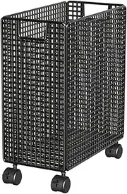 Ronyme Yoga Mat Organizer with Wheels for Home Gym and Laundry