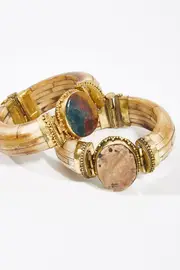 Agate Stone Bracelet--NAU-NAUJW-34B