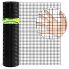 Hardware Cloth 1/2inch Black Vinyl Coated Wire Mesh 24" x 100' Welded Wire Fe...