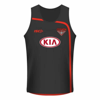 Essendon Bombers AFL ISC Mens Training Singlet by Sporting House