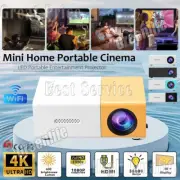 Portable Projector 1080P LED Mini Home Cinema Movie Theater Projector Multimedia