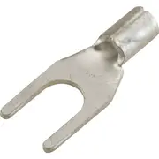 CABAC FSU1.25-4-100 4Mm Fork Uninsulated Spade Terminal 100Pk Wire 0.5 - 1Mm2 4MM FORK