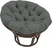 BCKNT Papasan Round Chair Cushion, Thickened Soft Seat Cushion, Hanging Swing Comfortable Cushion for Outdoor and Indoor Garden or Patio (Without Seats)