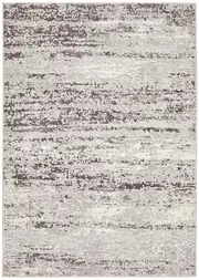Opal Grey Silver Abstract Rug