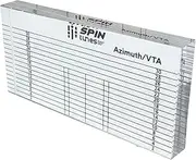 VTA Azimuth Ruler for Vinyl Enthusiasts - Accurately Set Vertical Tracking Angle Block for DJ Turntable and Azimuth Alignment - Essential Tool for Optimal Turntable Performance