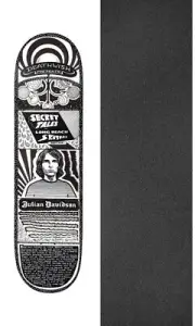 Deathwish Skateboards Secret Tales 8.5" Skateboard Deck + griptape