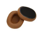 Leather Cushion Sponge Earpads forSkullcandy Crusher Wireless/Crusher ANC/Hesh3 Headset Memory Foam Cover - Black