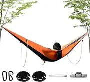 Outside Hammocks for Adults | Portable Adults Camping Hammock - Waterproof Nylon Garden Yard Outdoor Supplies for Camping Climbing Beach Hiking
