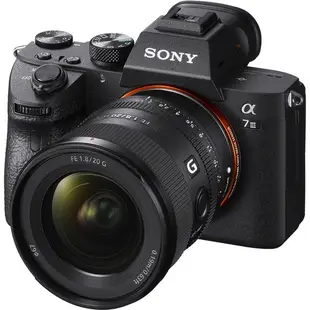 【SONY 索尼】SEL20F18G FE 20mm F1.8 G 大光圈超廣角定焦鏡頭 (公司貨)