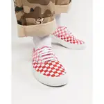 [ AMOMENT ] VANS AUTHENTIC CHECKERBOARD PLIMSOLLS IN PINK棋盤格