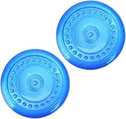 2pcs Pet Dog Flying Disc Toy Chewing Plaything Biting Training Toy Dog Bite Toy Dog Toy Pets Flying Disc Dog Chew Toy Dog Fetch Toy Pet Toy Pet Flying Disc Plaything