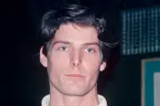 Christopher Reeve close-up circa 1970 New York Historic Old Photo 1