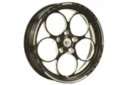 Weld Racing Magnum 2.0 Drag Front Runner 1-Piece Black Centre 17" x 4.5" 2.25 B/S Suit 5 x 4.75 B/C