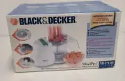 NIB Black & Decker White Mini Food Processor MFP100