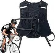 Running Vest for Men, Jogging Water Bladder Daypack, Multi Functions Lightweight Hydration Daypack for Cycling Running Jogging Trail Travel Outdoor Hunting