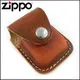 ◆斯摩客商店◆【ZIPPO】背夾式~打火機皮套(棕色款)NO.LPCB