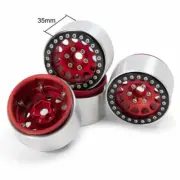 1.9" Aluminum Beadlock Wheel Rim For 1/10 RC Crawler Axial SCX10 TRX4 D90 CC01