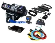 Can-Am Renegade 500 Winch and Mount Plate Kit 2008-2012 2000 lbs KFI ATV Can Am