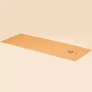 ISHA LIFE 100% Cotton Rug Yoga Mat Orange, Eco-friendly Washable (By Sadhguru)
