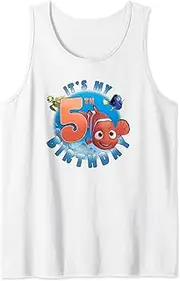 [Disney] Pixar Finding Nemo Birthday It's My 5th Birthday Tank Top
