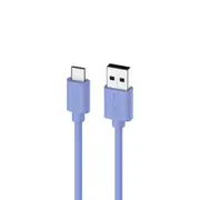 Moki USB-A to USB-C Connector SynCharge Cable 1 Meter iPhone/Android Ultra Blue