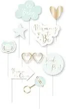Amscan Ready To Pop Baby Shower Photo Booth Props (Pack of 9)