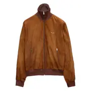 [Prada] Prada Suede Jacket 50 IT BROWN