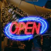 Open Signs for Business,Neon Open Sign Led,32"x 16",Remote Control Open/Close...