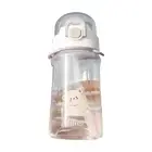 400ml/550ml Water Jug Scratch-proof Decorative Cartoon Print Bpa Free Water Cup