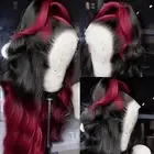 Black Burgundy Lace Front Wigs Human Hair 13x4 Lace Front Wigs for Women