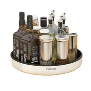 360° Kitchen Turntable Rotating Storage Rack