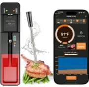 Smart Bluetooth Cooking Thermometer, Long-Range Wireless Meat Thermometer