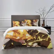 Bed Sheets g1412 Agatsuma Zenitsu Bedding Sets Bed Cartoon Duvet Cover Lightweight 3 Piece Bet Sets for Kids Boys Girls (1 Duvet Cover and 2 Pillowcas