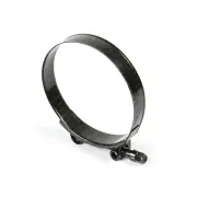 SAAS Hose Clamp T-Bolt Stainless Steel Black Electrophoretic 89mm