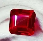 Certified Natural Red Ruby 14 Ct Flawless Asscher Cut Loose Best Gemstone 5MSE