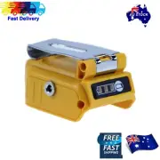 Battery Adapter charger For Dewalt 12V-18V DCB090 Power Source Charger 2USB AU