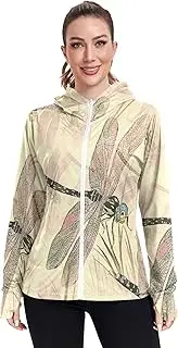 [Caihoyu] Plain Hoodie Full Zip Sunscreen Shirts Top UPF 50+ Protection Women Sweatshirt Women Jacket Hiking Outdoor Pink