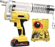 Cordless Grease Gun 18V 7000PSI Heavy Duty with 2 x Batteries and Charger - Swivel Coupler, Carrying Case for Automotive - Truck, Farm Machinery - UKCA & CE Certified