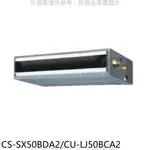 PANASONIC國際牌【CS-SX50BDA2/CU-LJ50BCA2】變頻薄型吊隱式分離式冷氣 歡迎議價