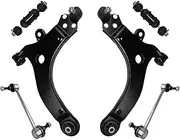6pcs Front Lower Control Arm With Ball Joints Compatible With Impala Compatible With Buick Lacrosse 1997 1998 1999 2000-2016