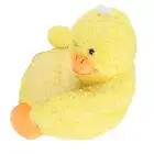 New Plush Cushion PP Cotton Cute Cartoon Duck Floor Seating Chair Yellow