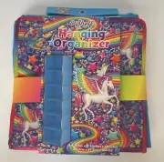 Lisa Frank 6 Shelf Hanging Skye Organizer Unicorn 11.5” x 48” New RARE