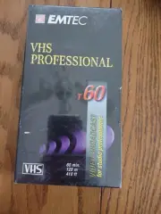 EMTEC VHS Tape New