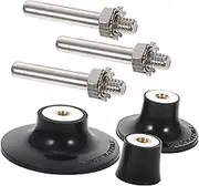 SOESFOUFU 1 Set Roll Lock Disc Holder Sanding Disc Pad Holder for Power Drill Sandpaper Sander Accessories