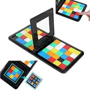 ZUNIPLEX Race Game-Magic Block Game-Board Games for 2 Players-Genius Square Game-Sequence Puzzle-Brain teasers-Board Games for Boys and Girls 5+ Year Olds