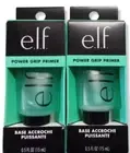 Lot of 2 E.L.F. elf Power Grip Primer Travel Size 15ml/.50oz Each NIB