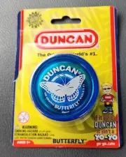 The Original Duncan Imperial Butterfly Yo-Yo Blue 3124BU-AB nib new awhhy yo